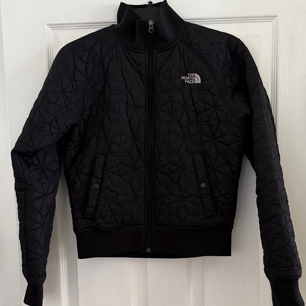 The North Face Black Quilted Outerwear